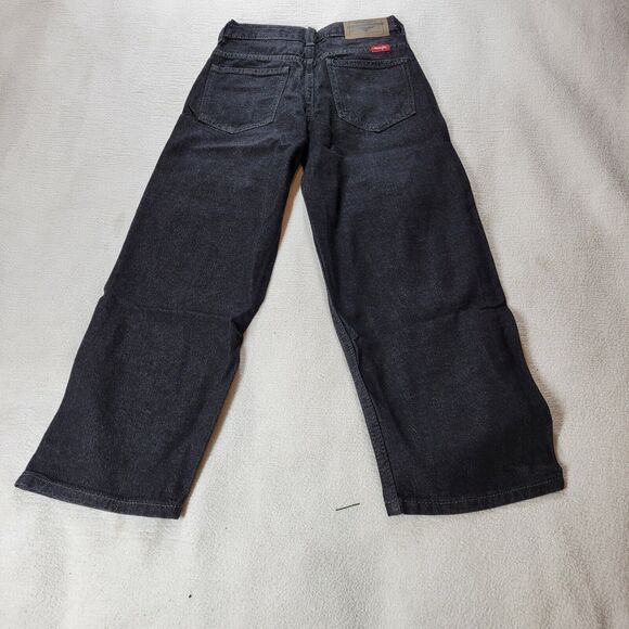 Wrangler Jeans Boys Regular Black Size 8 Slim Loose Denim Pants Kids Kid School - Picture 3 of 15
